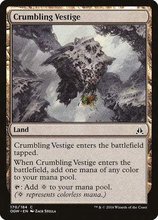 Crumbling Vestige [Oath of the Gatewatch] | Eastridge Sports Cards & Games