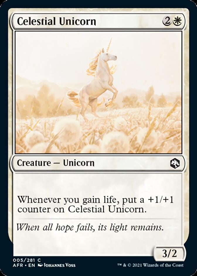 Celestial Unicorn [Dungeons & Dragons: Adventures in the Forgotten Realms] | Eastridge Sports Cards & Games