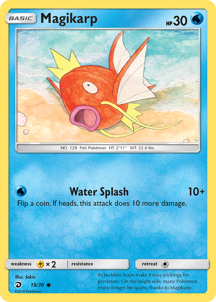 Magikarp (19/70) [Sun & Moon: Dragon Majesty] | Eastridge Sports Cards & Games
