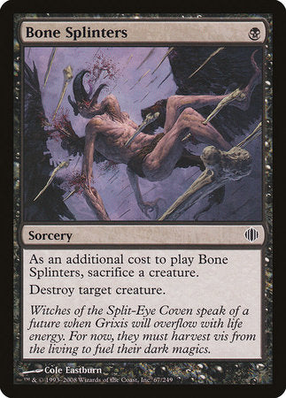 Bone Splinters [Shards of Alara] | Eastridge Sports Cards & Games