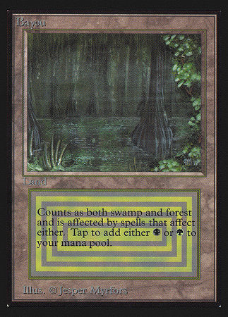 Bayou (IE) [Intl. Collectors’ Edition] | Eastridge Sports Cards & Games