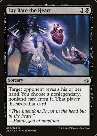 Lay Bare the Heart [Amonkhet] | Eastridge Sports Cards & Games