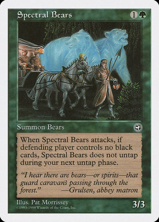 Spectral Bears [Anthologies] | Eastridge Sports Cards & Games