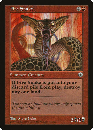 Fire Snake [Portal] | Eastridge Sports Cards & Games