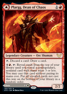 Plargg, Dean of Chaos // Augusta, Dean of Order [Strixhaven: School of Mages] | Eastridge Sports Cards & Games