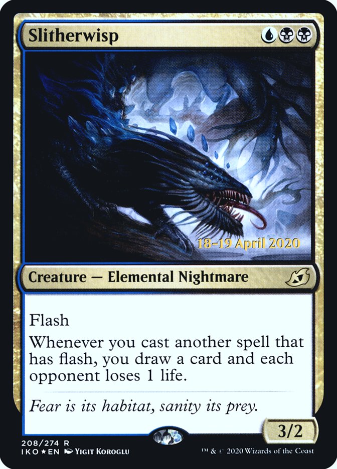 Slitherwisp  [Ikoria: Lair of Behemoths Prerelease Promos] | Eastridge Sports Cards & Games