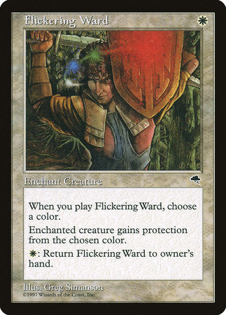 Flickering Ward [Tempest] | Eastridge Sports Cards & Games