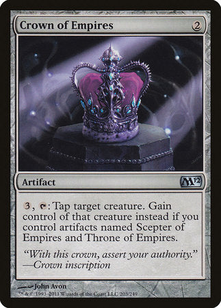 Crown of Empires [Magic 2012] | Eastridge Sports Cards & Games