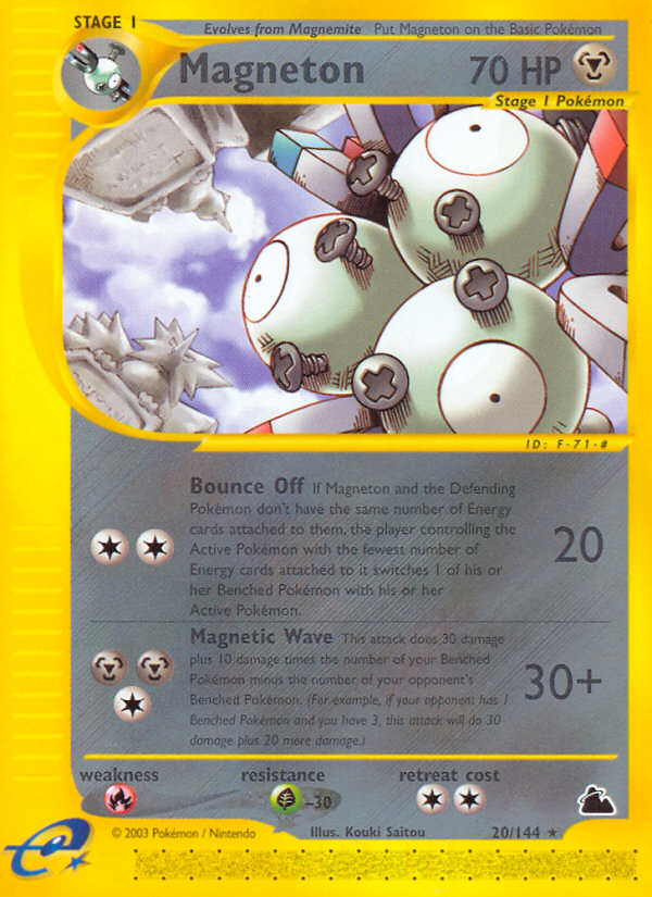 Magneton (20/144) [Skyridge] | Eastridge Sports Cards & Games