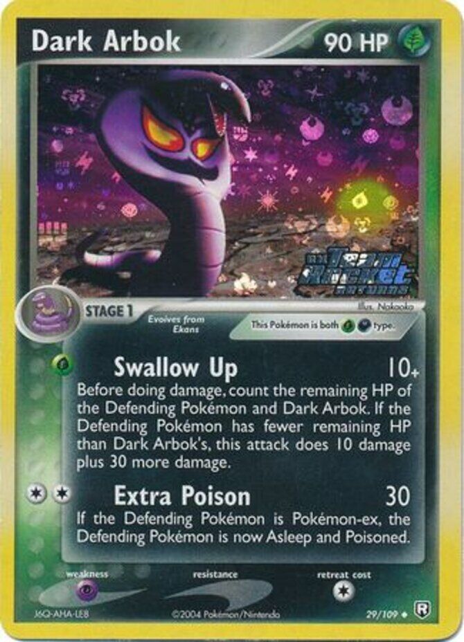 Dark Arbok (29/109) (Stamped) [EX: Team Rocket Returns] | Eastridge Sports Cards & Games