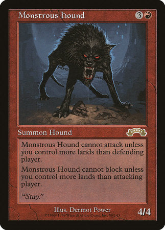 Monstrous Hound [Exodus] | Eastridge Sports Cards & Games