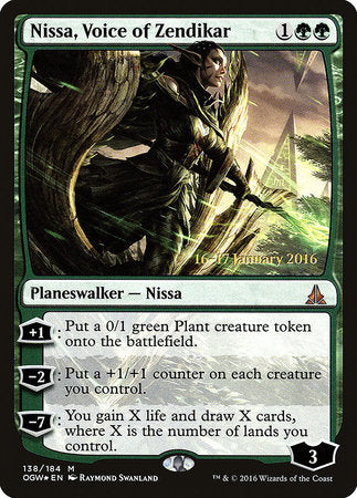 Nissa, Voice of Zendikar [Oath of the Gatewatch Promos] | Eastridge Sports Cards & Games