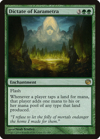Dictate of Karametra [Journey into Nyx] | Eastridge Sports Cards & Games