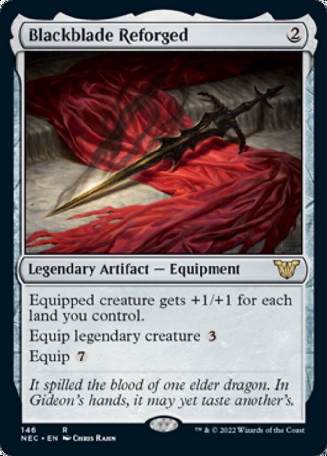 Blackblade Reforged [Kamigawa: Neon Dynasty Commander] | Eastridge Sports Cards & Games