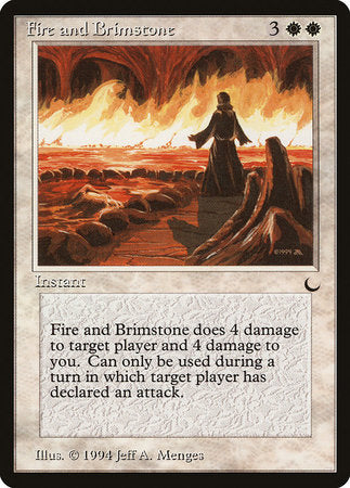 Fire and Brimstone [The Dark] | Eastridge Sports Cards & Games