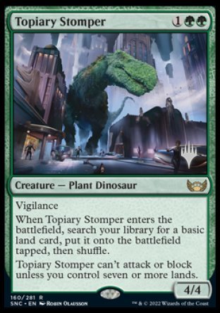 Topiary Stomper (Promo Pack) [Streets of New Capenna Promos] | Eastridge Sports Cards & Games