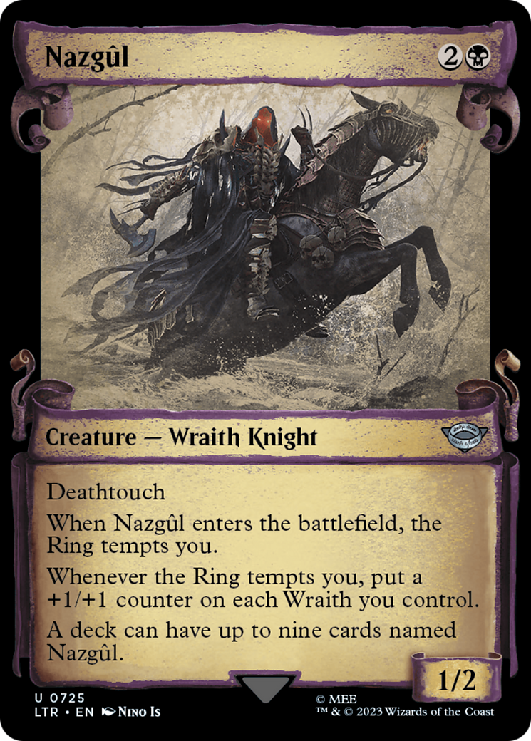 Nazgul (0725) [The Lord of the Rings: Tales of Middle-Earth Showcase Scrolls] | Eastridge Sports Cards & Games