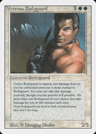 Veteran Bodyguard [Revised Edition] | Eastridge Sports Cards & Games