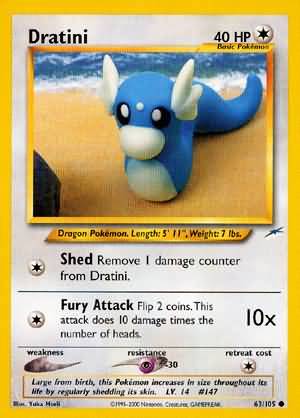 Dratini (63/105) [Neo Destiny Unlimited] | Eastridge Sports Cards & Games