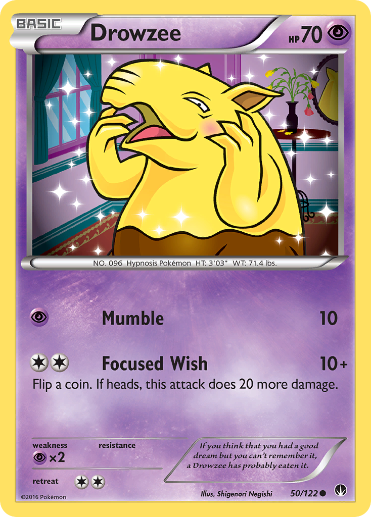 Drowzee (50/122) [XY: BREAKpoint] | Eastridge Sports Cards & Games