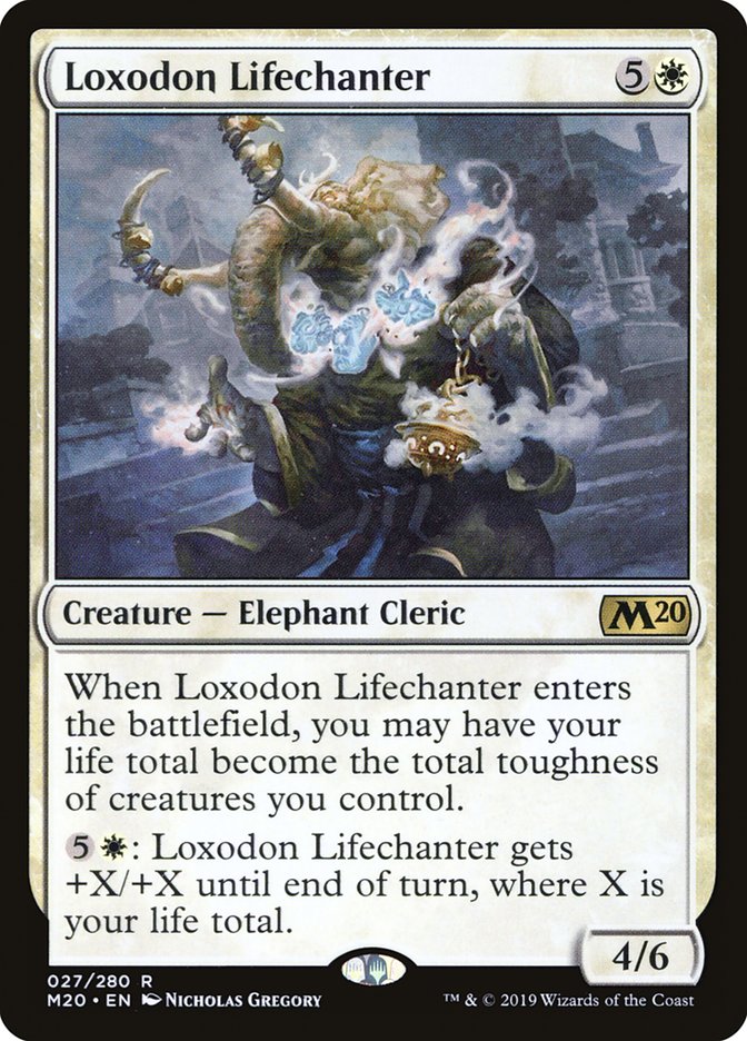 Loxodon Lifechanter [Core Set 2020] | Eastridge Sports Cards & Games