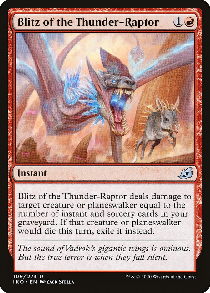 Blitz of the Thunder-Raptor [Ikoria: Lair of Behemoths] | Eastridge Sports Cards & Games