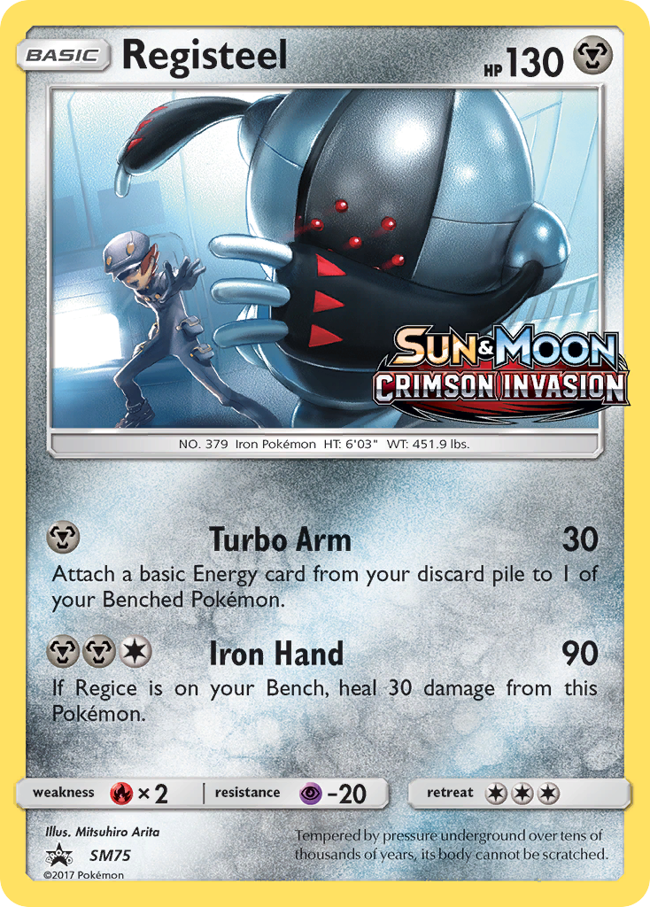 Registeel (SM75) [Sun & Moon: Black Star Promos] | Eastridge Sports Cards & Games