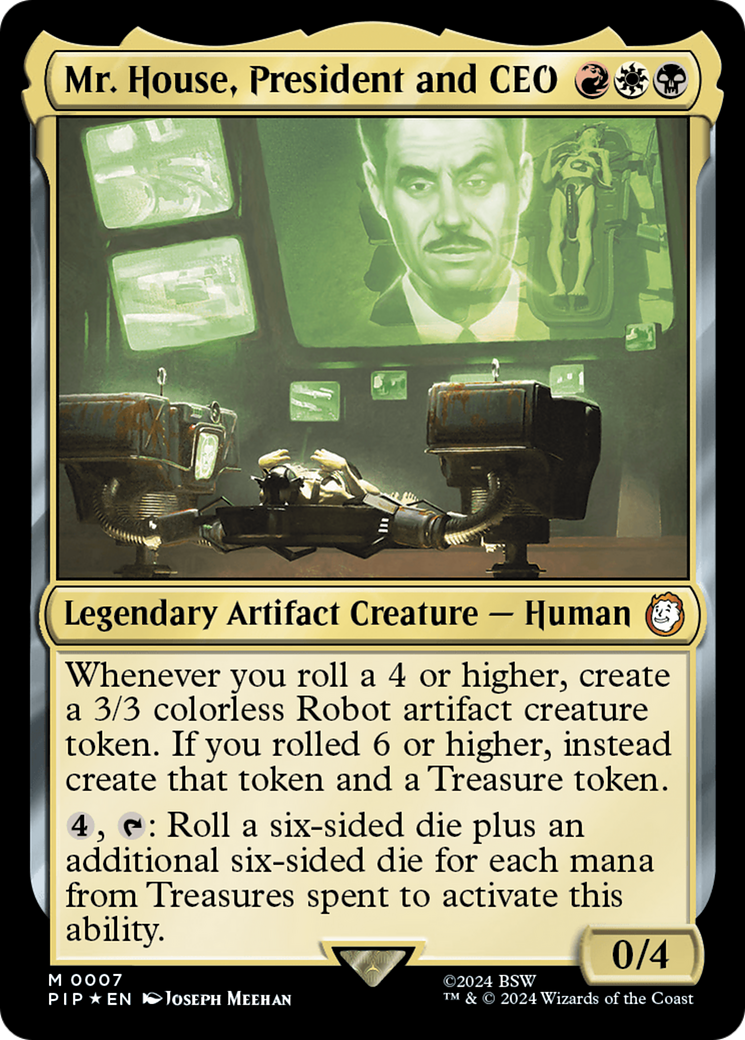 Mr. House, President and CEO [Fallout] | Eastridge Sports Cards & Games