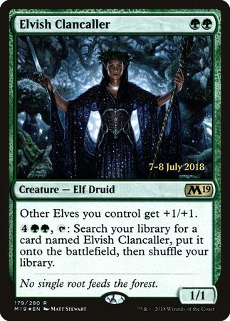 Elvish Clancaller [Core Set 2019 Promos] | Eastridge Sports Cards & Games