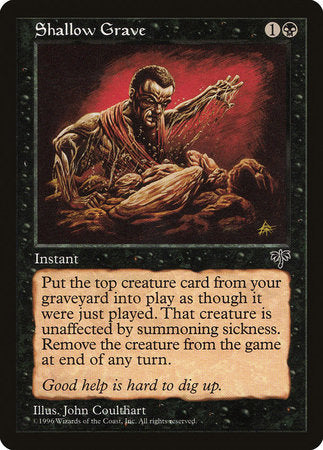 Shallow Grave [Mirage] | Eastridge Sports Cards & Games