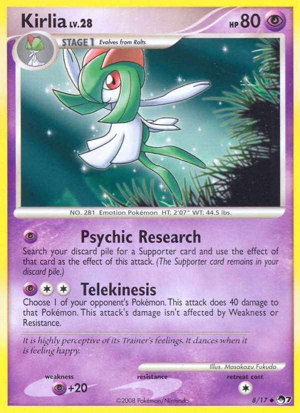 Kirlia (8/17) [POP Series 7] | Eastridge Sports Cards & Games