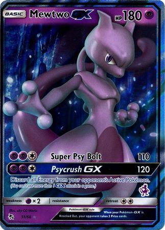 Mewtwo GX (31/68) (Mewtwo Deck) [Battle Academy 2020] | Eastridge Sports Cards & Games