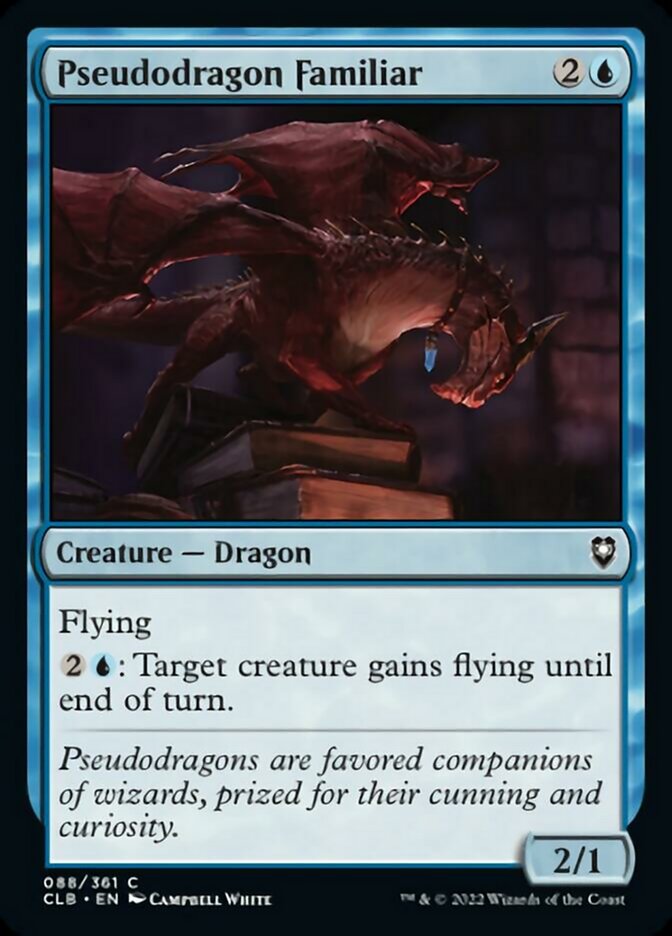 Pseudodragon Familiar [Commander Legends: Battle for Baldur's Gate] | Eastridge Sports Cards & Games