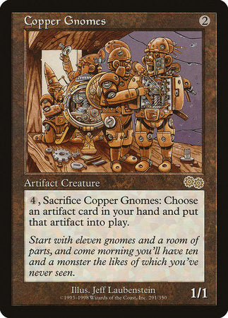 Copper Gnomes [Urza's Saga] | Eastridge Sports Cards & Games
