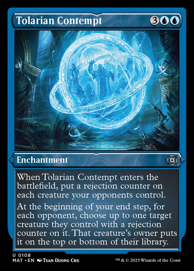 Tolarian Contempt (Foil Etched) [March of the Machine: The Aftermath] | Eastridge Sports Cards & Games