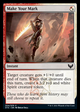 Make Your Mark [Strixhaven: School of Mages] | Eastridge Sports Cards & Games