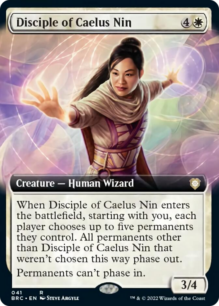 Disciple of Caelus Nin (Extended Art) [The Brothers' War Commander] | Eastridge Sports Cards & Games