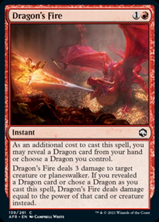 Dragon's Fire [Dungeons & Dragons: Adventures in the Forgotten Realms] | Eastridge Sports Cards & Games