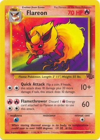 Flareon (19/64) [Jungle Unlimited] | Eastridge Sports Cards & Games