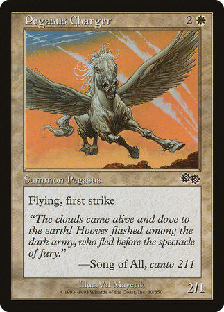 Pegasus Charger [Urza's Saga] | Eastridge Sports Cards & Games