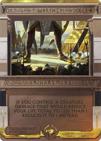 Worship [Amonkhet Invocations] | Eastridge Sports Cards & Games