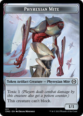 Phyrexian Mite // Phyrexian Insect Double-Sided Token [Phyrexia: All Will Be One Commander Tokens] | Eastridge Sports Cards & Games