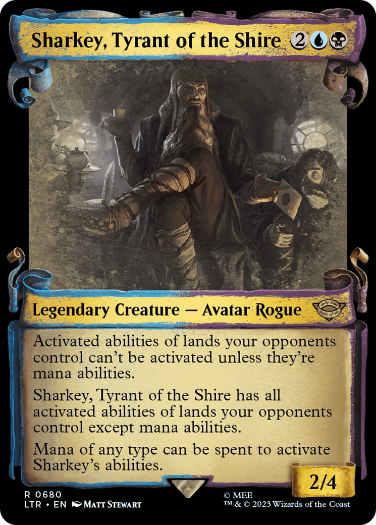 Sharkey, Tyrant of the Shire [The Lord of the Rings: Tales of Middle-Earth Showcase Scrolls] | Eastridge Sports Cards & Games