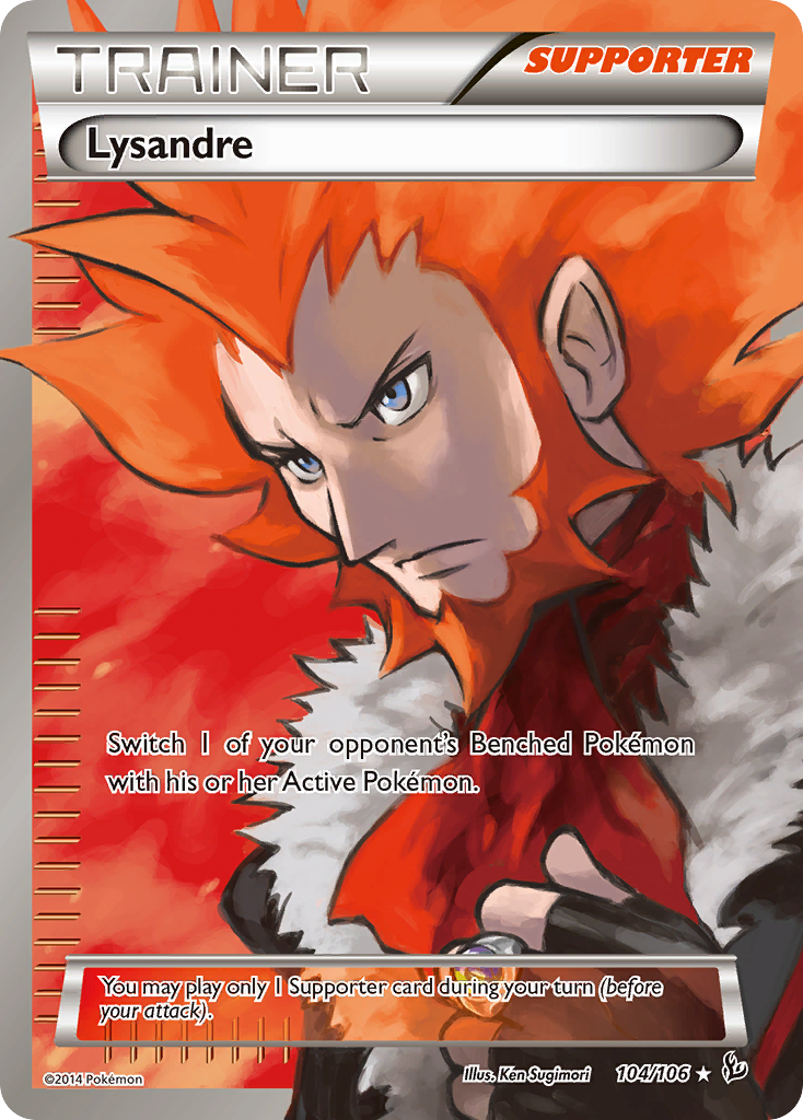 Lysandre (104/106) [XY: Flashfire] | Eastridge Sports Cards & Games