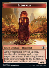 Elemental (018) // Copy Double-sided Token [Streets of New Capenna Commander Tokens] | Eastridge Sports Cards & Games