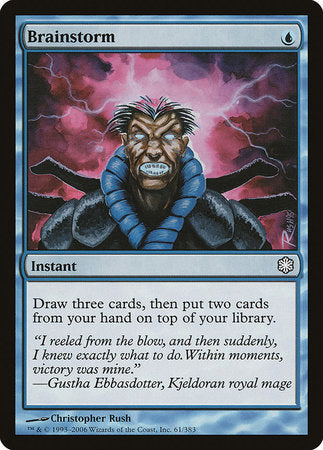 Brainstorm [Coldsnap Theme Decks] | Eastridge Sports Cards & Games