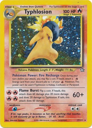 Typhlosion (17/111) [Neo Genesis Unlimited] | Eastridge Sports Cards & Games