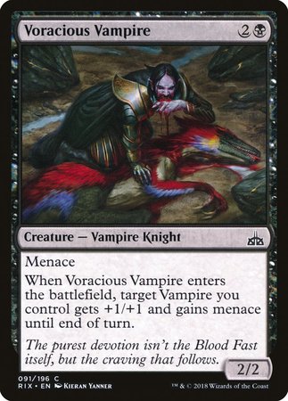 Voracious Vampire [Rivals of Ixalan] | Eastridge Sports Cards & Games