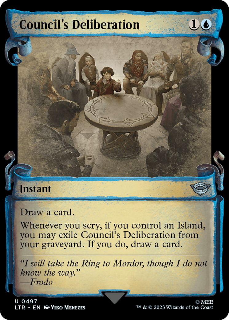 Council's Deliberation [The Lord of the Rings: Tales of Middle-Earth Showcase Scrolls] | Eastridge Sports Cards & Games