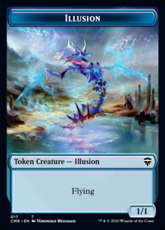 Illusion // Plant Token [Commander Legends Tokens] | Eastridge Sports Cards & Games